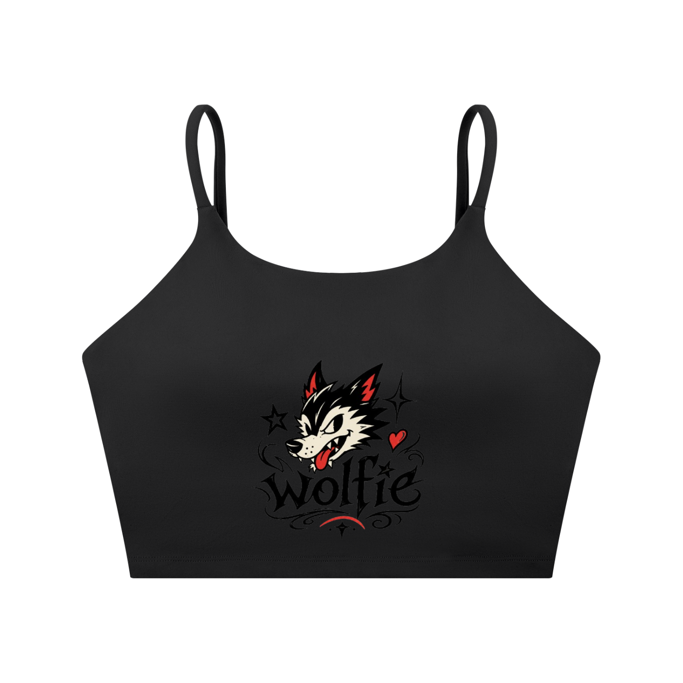 Spaghetti Strap Sports Bra